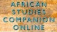 African studies companion 