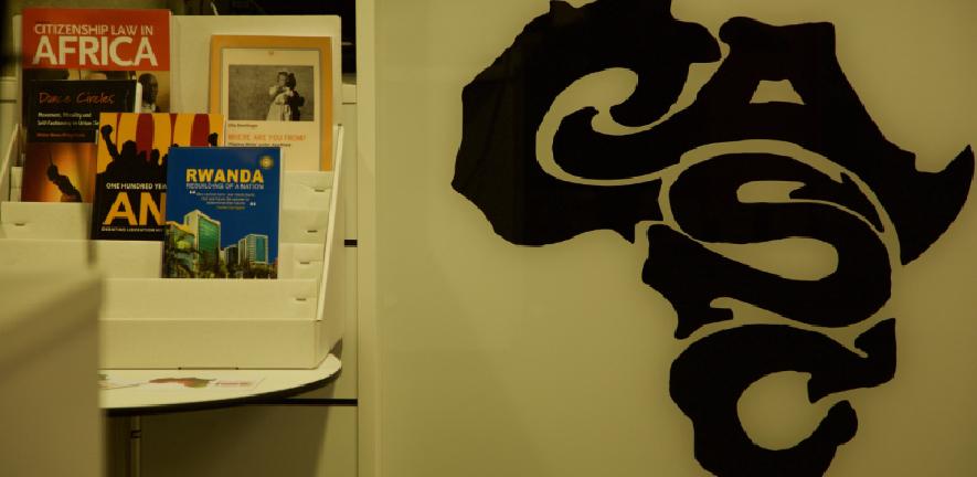 Centre of African Studies Logo in Library - Photo Courtesy of Meeraal Shafaat