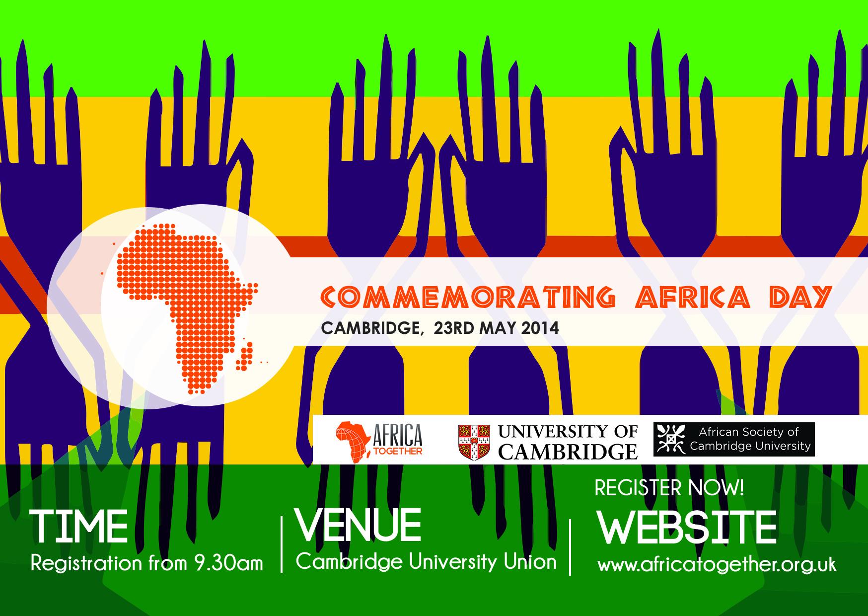 Don't forget to register for 'Africa Together' this week  Friday 23 May